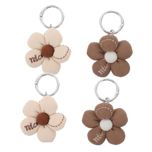 NIYANGLE 4stücke Mützenhalter Mit Blumenmotiv Reise-hutclip Mit Clips Für Taschen Rucksäcke Und Gepäck Kompakter Hutträger Für Unterwegs Huthaken Zum Anklipsen Für Damen Und von NIYANGLE