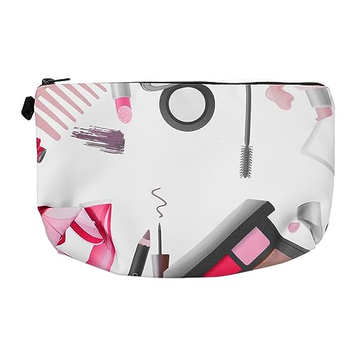 NIYANGLE 4 Stück Teiliges Kosmetiktaschen Stylische Toiletry Pouches für Damen Aufbewahrung für Make Up Schmuck und Reiseaccessoires Strapazierfähiges Material für Strand und Alltag von NIYANGLE