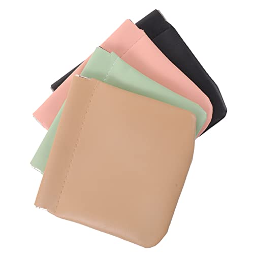 NIYANGLE 4 Stück Teiliges Kosmetiktaschen für Damen Kleine Make Up Organizer und Rauchpink für Lippenstift Toilettenartikel und Reisebedarf von NIYANGLE