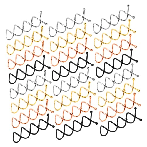 NIYANGLE 40 Stück Teiliges Spiral Haarspangen Metall Haarklammern mit Abgerundeten Spitzen Leichte Kompakte Spiral Haarnadeln für Schnelles Dutt-styling für Damen und Mädchen bei Hochzeit NIYANGLE 40 Stück Teiliges Spiral Haarspangen Metall Haarklammern mit Abgerundeten Spitzen Leichte Kompakte Spiral Haarnadeln für Schnelles Dutt-styling für Damen und Mädchen bei Hochzeit von NIYANGLE