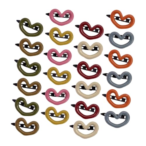 NIYANGLE 48stücke Haarclips Herz Für Damen Mädchen Kleine Haarspangen Haarschmuck Haarnadel Zum Stylen Von Dünnerem Haar von NIYANGLE
