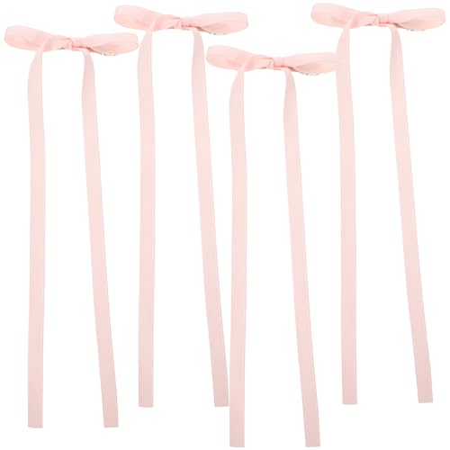 NIYANGLE 4stücke Teiliges Haarschleifen Damen Doppeltes Ripsband Bogen-haarspangen Elegante Haarklammern Für Alltag Hochzeiten Partys Passend Für Haartypen Farbton von NIYANGLE