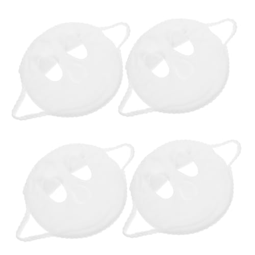 NIYANGLE 4stücke Kalt Heißes Gesichtshandtuchmaske Hautpflege-gesichtsmaske Dampfer Feuchtigkeitsspendendes Gesichtshandtuch Spa-handtücher Für Gesichtspflege von NIYANGLE