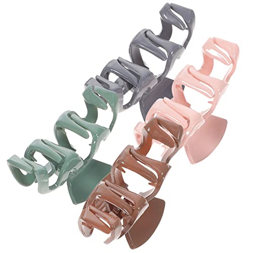 NIYANGLE 4stücke Klaue Clips Haarklammern Für Damen Krallenklammern Aus Kunststoff Für Dickes Und Dünnes Haar Haaraccessoires Für Alltag Und Partys von NIYANGLE