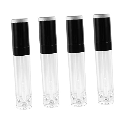 NIYANGLE 4stücke Leere Lip Gloss Flaschen Kunststoff Lipgloss Rohr Leere Tuben Für Diy Kosmetik Lippenpflege Behälter von NIYANGLE