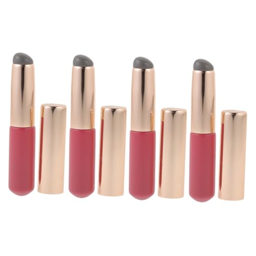 NIYANGLE 4stücke Lippenpinsel Make-up Pinsel Für Lippencreme Lippenbalsam Lipgloss Lippenstift Concealer Applikator Mit Ergonomischem Design Für Frauen von NIYANGLE