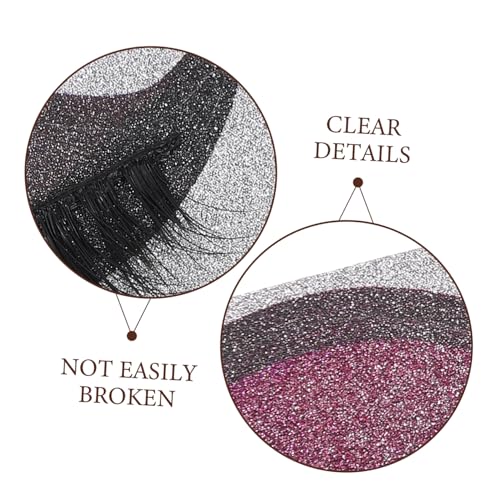 NIYANGLE 5 Paare Augen-make-up Sticker mit Lash Lidschatten-patches Hautfreundlich Wasserfester Kleber Bequem für Reisen und Alltag Selbstklebend für Einfaches Professionelles Augen-make-up von NIYANGLE