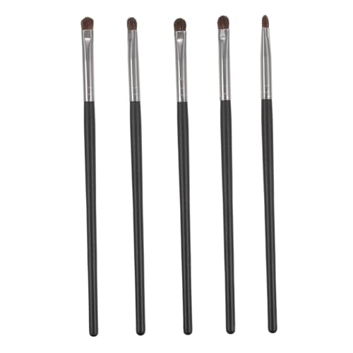 NIYANGLE 5 Stück Lidschatten Augen Make Up Kosmetische Werkzeuge für Zuhause und Profis Lidschatten Applikatoren für Details und Make Up von NIYANGLE