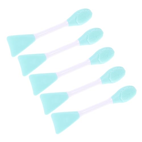 NIYANGLE 5 Stück Teiliges Silikon Gesichtsmaskenbürsten mit Doppeltem Kopf Hautfreundlicher Make Up Entferner und für und Reiseanwendungen NIYANGLE 5 Stück Teiliges Silikon Gesichtsmaskenbürsten mit Doppeltem Kopf Hautfreundlicher Make Up Entferner und für und Reiseanwendungen von NIYANGLE
