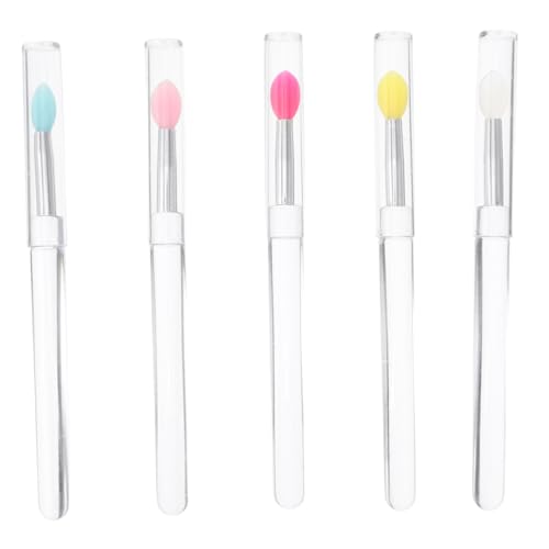 NIYANGLE 5stücke Make-up Lippen Pinsel Wiederverwendbare Lippen Lip Gloss Pinsel Lippenstift Make-up Werkzeug von NIYANGLE
