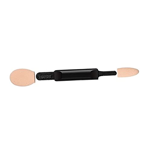 NIYANGLE 50 Stück Dual Sided Lidschatten Tragbarer Make Up Pinsel für Augen Make Up für und Mädchen mit Dickem Schwamm für Perfekten von NIYANGLE