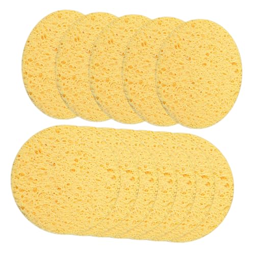 NIYANGLE 50stücke Gesichtsreinigungsschwämme Runde Sanfte Make-up Entferner Zellulose Für Gesichtsreinigung Und Hautpflege von NIYANGLE