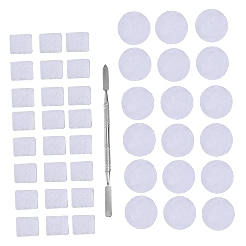 NIYANGLE 56 Stück Palette -Werkzeug leere Kosmetikpalette Make-up-Palette Make-up-Lidschatten Bobby leere Lidschattenpaletten leere Magnetpalette Rostfreier Stahl von NIYANGLE
