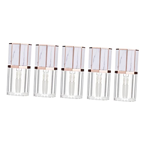 NIYANGLE 5stücke Leere Lip Gloss Röhrchen Behälter Für Und Tägliche Anwendung Praktisch Und Tragbar Für Lippenpflege Und Kosmetik von NIYANGLE