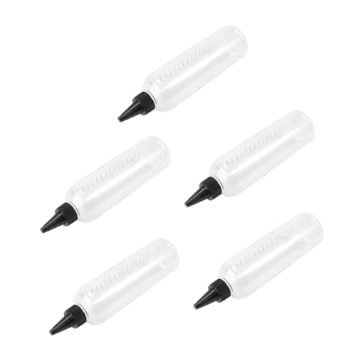 NIYANGLE 5stücke Leere Quetschflasche Wiederverwendbare Flüssigkeitsbehälter Mit Sichtfenster Für Lotionen Shampoos Und Kosmetikprodukte Auslaufsicher Und Langlebig NIYANGLE 5stücke Leere Quetschflasche Wiederverwendbare Flüssigkeitsbehälter Mit Sichtfenster Für Lotionen Shampoos Und Kosmetikprodukte Auslaufsicher Und Langlebig von NIYANGLE