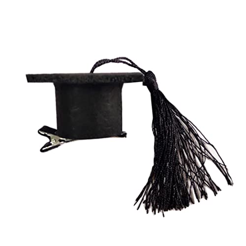 NIYANGLE 5stücke Mini Doktorhut Haarnadeln Mit Quaste Abschlusshut Haarschmuck Für Erwachsene Und Junge Mädchen Für Abschlussfeiern Und Graduierungsfeiern Schwarz NIYANGLE 5stücke Mini Doktorhut Haarnadeln Mit Quaste Abschlusshut Haarschmuck Für Erwachsene Und Junge Mädchen Für Abschlussfeiern Und Graduierungsfeiern Schwarz von NIYANGLE