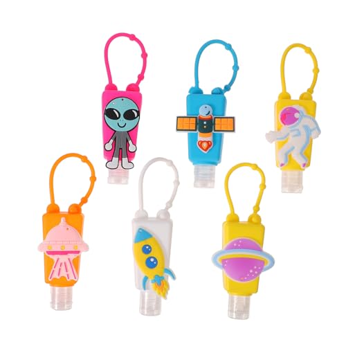 NIYANGLE 6 Stück Teiliges Reise Flaschen mit Auslaufsicherem Silikon Überzug Cartoon für Shampoo Lotion Handcreme Kosmetik Flüssigkeitsbehälter Bpa Frei Umweltfreundlich Zufällige Farbe NIYANGLE 6 Stück Teiliges Reise Flaschen mit Auslaufsicherem Silikon Überzug Cartoon für Shampoo Lotion Handcreme Kosmetik Flüssigkeitsbehälter Bpa Frei Umweltfreundlich Zufällige Farbe von NIYANGLE