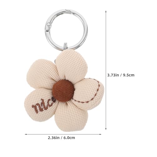 NIYANGLE 6-teiliger Hutclip: Reise-Hutclip mit Blumenmuster – Tragbarer Kappenhalter für Handtaschen und Rucksäcke – Freihändiger Organizer für Reisen von NIYANGLE