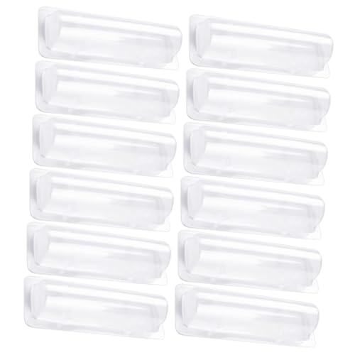 NIYANGLE 60 Stück Teiliges Transparenter Lippenbalsamhalter mit Fenster Langlebiger Kunststoff Organizer für Lipbalm Geldscheine und Gutscheine Leichter Stabiler Aufbewahrungsbehälter für von NIYANGLE