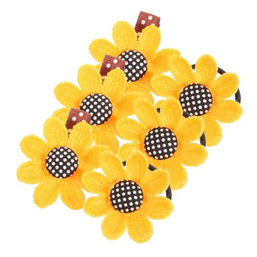 NIYANGLE 6stücke Haarspange Set Haarnadel Haarspangen Für Junge Mädchen Mädchen Party-kopfbedeckung Schöne Haar-accessoires Schwarz Und Gelb Langlebiges Material Kopfschmuck von NIYANGLE