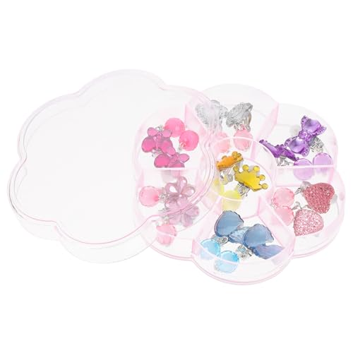 NIYANGLE 7Paare Ohrclips Stylische Clip Ohrringe für Robuste Langlebige Designs für zu Geburtstagen Festen Farben Passend zu Jedem Outfit von NIYANGLE
