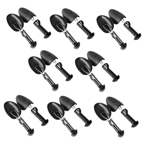 NIYANGLE 8 Paare Verstellbare Schuhspanner aus Kunststoff Schuhformer und Expander für Herren und Damen Weitenvergrößerer für Sneaker Stiefel und Lederschuhe Schützt vor Verformung und von NIYANGLE