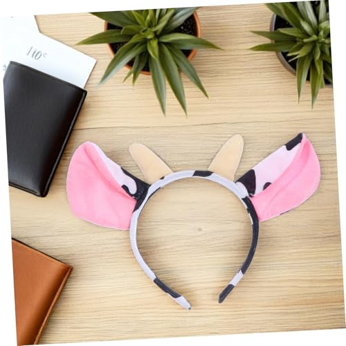 NIYANGLE 8 Stck. Teiliges Kuscheliges Tier Stirnband mit Hörnern Cartoon Haarreif für Erwachsene Weiches Cosplay Zubehör Bequem und Haarschonend für Party und Fotoshooting von NIYANGLE