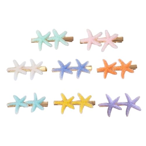 NIYANGLE 8stücke Duckbill Clips Für Mädchen Bunte Haaraccessoires Für Dekoration Für Partys Und Festlichkeiten Machen Ihr Mädchen Charmant Und Glücklich von NIYANGLE