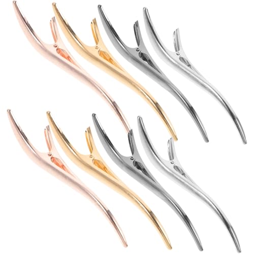 NIYANGLE 8 Stück Haarnadel aus Metall Haarklammern Styling Barrettes Mädchen Haarzubehör retro haarschmuck Haardekoration Haarspangen Haarspangen Haarzubehör für Mädchen Salon-Haarspangen von NIYANGLE