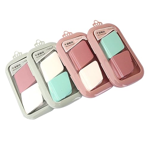 NIYANGLE 8 Stück Make-up-Puff makyaj seti make up sponge weihrauchpulver Schminke entfernen cushion puff Make -up Schwamm Körperpuder-Applikatorquaste Kissen Foundation Puff Puderquaste von NIYANGLE
