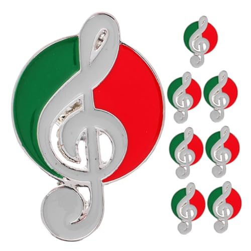 NIYANGLE 8stücke Süße Emaille-musiknoten-anstecknadeln Musikinstrument-broschennadeln Für Kleidung Rucksäcke Hüte Accessoires Für Musikveranstaltungen Und Freizeit von NIYANGLE