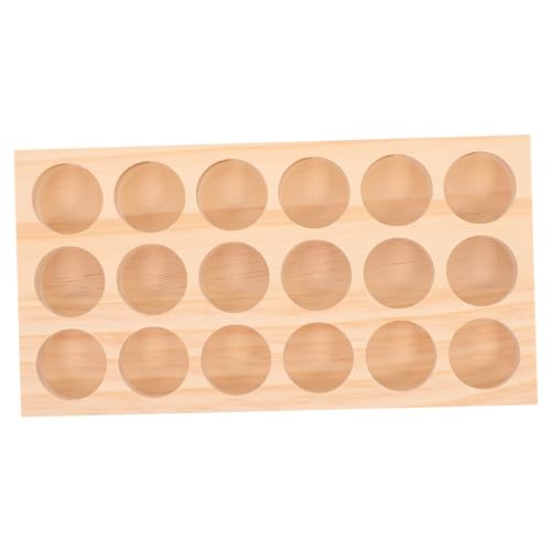 NIYANGLE Aufbewahrungsbox für ätherische Öle Halter für ätherische Öle Aufbewahrungsregal für ätherische Öle Flasche Organizer für ätherische Öle ätherische Öle Halter Kiefernholz von NIYANGLE