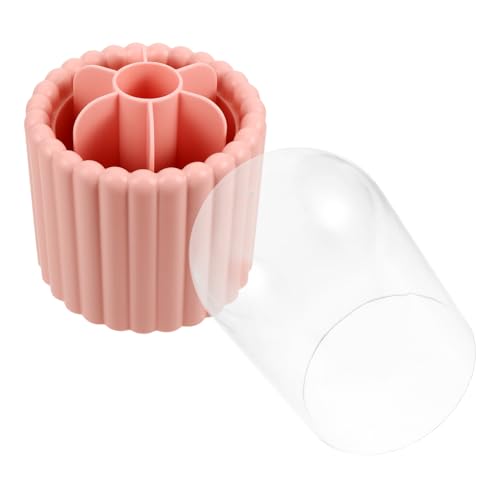 NIYANGLE Rotierender Kosmetik Organizer Für Schminktisch Praktischer Make-up Hips Großer Für Make-up Pinsel Und Zubehör Für Schlafzimmer Und Badezimmer von NIYANGLE