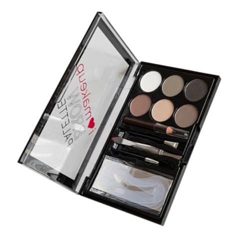 NIYANGLE Augenbrauenpuder Formtools Tragbar Für Mädchen Und Frauen Für Natürliches Make-up Für Handtasche Und Reisen Wischfest von NIYANGLE