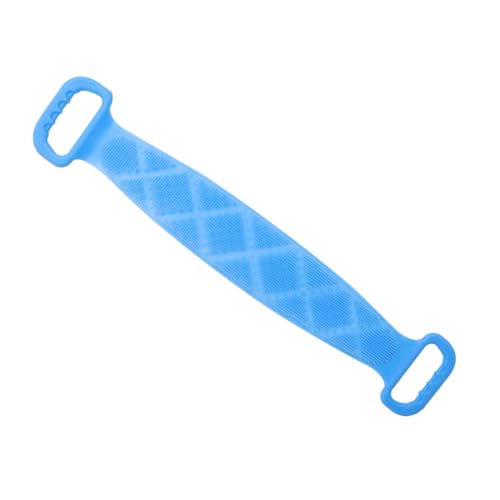 NIYANGLE Badetuch Rückenbadetuch Silikon Rückenziehtuch Reibetuch Rückenduschtuch Himmelblau Tragbar Für Hause Mit Griff Zur Einfachen Reinigung Schwer Erreichbarer Bereiche Beim Duschen Un von NIYANGLE
