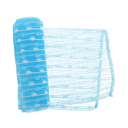 NIYANGLE Badetuch Waschlappen Duschtuch Peeling Körperwäscher Peeling Waschlappen Koreanisches Peeling Handtuch Japanischer Waschlappen Baumwollhandtücher Rückenwäscher Himmelblau Nylon von NIYANGLE