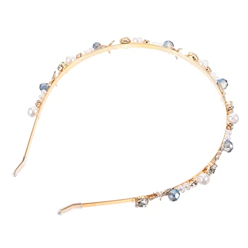 NIYANGLE Perlen Stirnband Meerjungfrau Seestern Haarband Böhmen Hochzeit Haarschmuck Wasser Stirnband Für Frauen Und Mädchen Strandhochzeit Meeresthema Accessoires von NIYANGLE