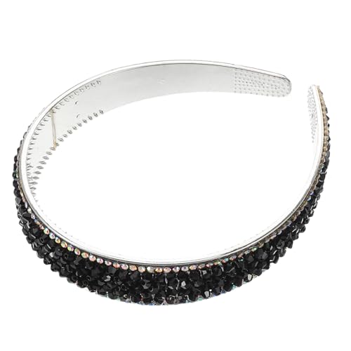 NIYANGLE Breites Schwarzes Haarband mit Funkelnden Strasssteinen Stilvolles Rutschfestes Damen-haaraccessoire Vielseitig für Partys Hochzeiten und Festliche Anlässe Geeignet NIYANGLE Breites Schwarzes Haarband mit Funkelnden Strasssteinen Stilvolles Rutschfestes Damen-haaraccessoire Vielseitig für Partys Hochzeiten und Festliche Anlässe Geeignet von NIYANGLE