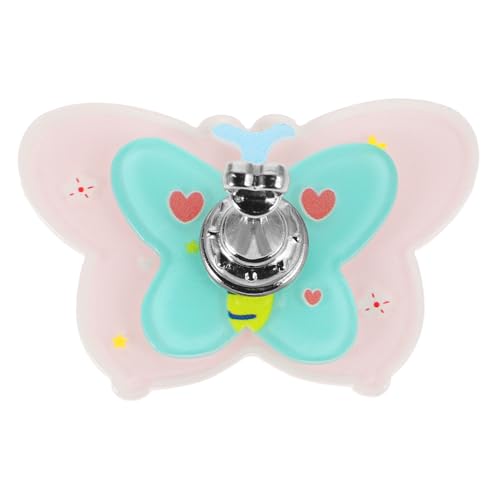 NIYANGLE Butterfly Manicure Reparatur Nagellackständer Wiederverwendbare Nagelformen Diy-nagelmaterialien Nagelkunstausstellungsständer Nagelformen Aus Papier Nageldekoration Rosa Metall von NIYANGLE