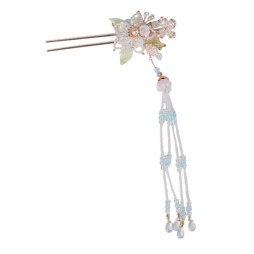 NIYANGLE Chinesischer Haarstab Aus Blumen-haarnadel Für Langes Haar Retro-haarstab Mit Langer Quaste Haarstäbchen Für Frauen Und Mädchen NIYANGLE Chinesischer Haarstab Aus Blumen-haarnadel Für Langes Haar Retro-haarstab Mit Langer Quaste Haarstäbchen Für Frauen Und Mädchen von NIYANGLE