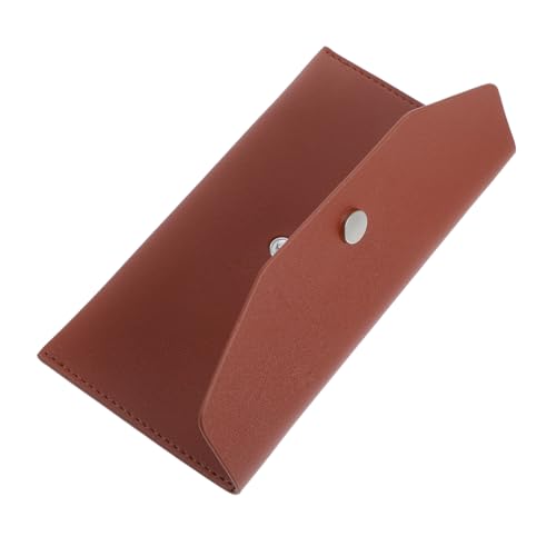 NIYANGLE Damen Geldbörse Robustem PU Wiederverwendbarer Geldumschlag mit Knopfverschluss Minimalistisches Portemonnaie für Geldaufbewahrung für Budgetplanung Hochzeiten und Geburtstage von NIYANGLE