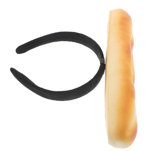 NIYANGLE Damen-stirnband Mit Cartoon-baguette-design Kostüm-kopfbedeckung Für Partys Und Fotos Leicht Und Rutschfest Als Party-stirnband Und Foto-requisite Für Frauen Und Mädchen von NIYANGLE