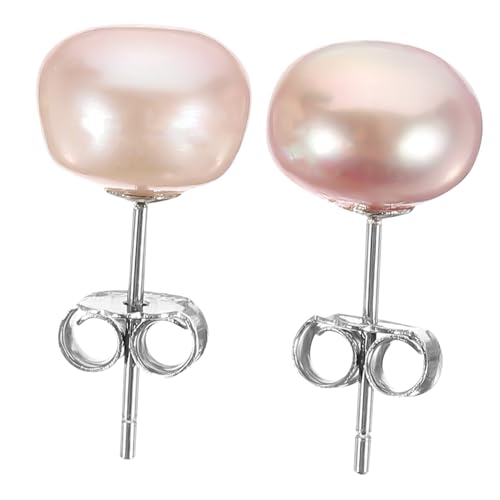NIYANGLE Delikate Perlenohrringe Damen Ohrstecker Süßwasserperlen Leicht Komfortabel Eleganter Schmuck für Frauen Alltag Besondere Anlässe NIYANGLE Delikate Perlenohrringe Damen Ohrstecker Süßwasserperlen Leicht Komfortabel Eleganter Schmuck für Frauen Alltag Besondere Anlässe von NIYANGLE