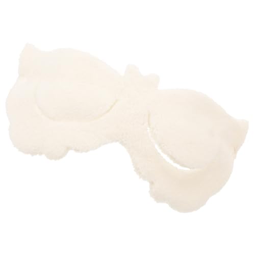 NIYANGLE Doppellagiges Dickes Gesichts Hot Cold Compress Tuch mit Trageschlaufe für Entspannende Dampfanwendung und Effektive Wärmespeicherung Hautfreundlich Elegantem Weiß für Frauen von NIYANGLE