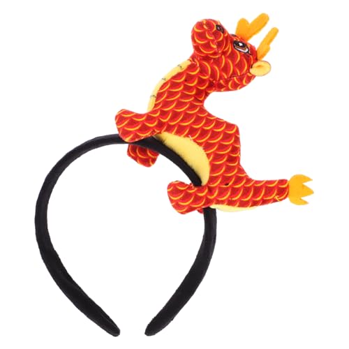 NIYANGLE Haarband Lustiges Drachen-stirnband Für Neujahrsparty Accessoire Für Feiern Bequemes Und Haarband Für Erwachsene Vielseitig Einsetzbar von NIYANGLE