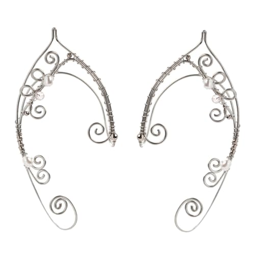 NIYANGLE Ear Cuff Ohrklemme Damen Vintage Stil Non Piercing Ohrschmuck Handgefertigt Ohrclips für Accessoire Geschenkidee von NIYANGLE