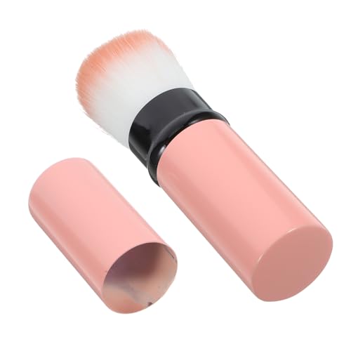 NIYANGLE Einziehbarer Make-up Pinsel Weicher Puderpinsel Für Lidschatten Und Mineralfoundation Für Persönlichen Gebrauch Mit Schutzkappe Für Sauberkeit Und Form von NIYANGLE
