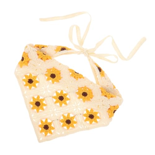 NIYANGLE Blumenschal-stirnbänder Baumwoll Kopftuch Elastische Stirnbänder Für Frauen Muster Vielseitig Einsetzbar Für Freizeit Und Anlässe von NIYANGLE