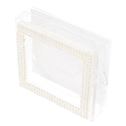 NIYANGLE Eyelash Organizer Transparentes Aufbewahrungsbox Für Falsche Wimpern Tragbar Und Mit Perlen-design Für Und Täglichen Gebrauch von NIYANGLE