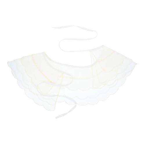 NIYANGLE Fake-kragen Aus Spitze Abnehmbarer Kragen Für -halbshirt Halskragen Aus Spitze Vintage- Mit Kragen Abnehmbarer Blusenkragen Dickey Kragen Baumwolle Beige NIYANGLE Fake-kragen Aus Spitze Abnehmbarer Kragen Für -halbshirt Halskragen Aus Spitze Vintage- Mit Kragen Abnehmbarer Blusenkragen Dickey Kragen Baumwolle Beige von NIYANGLE